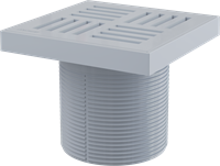 Решетка 150 x 150 серая AlcaPlast APV0200 APV0200