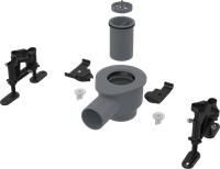 Сифон AlcaPlast APZ-S12 DN50 и комплект регулируемых ног APZ-S12