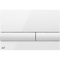 Кнопка смыва AlcaPlast M1710 белая M1710