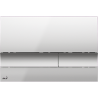 Кнопка смыва AlcaPlast M1722 хром - матовая M1722