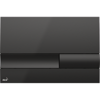 Кнопка смыва AlcaPlast M1738 черная M1738