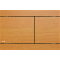 Кнопки смыва AlcaPlast FLAT COLOR FUN, бук FUN-BEECH