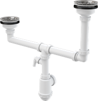 Сифон для мойки AlcaPlast A454P A454P