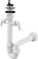 Сифон для мойки AlcaPlast A820-DN40 A820-DN40