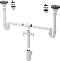 Сифон для мойки AlcaPlast A8000 A8000