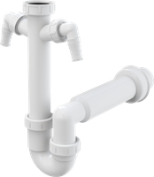 Сифон для мойки AlcaPlast A82-DN50 A82-DN50