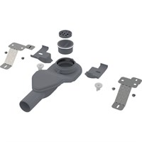 Экстра низкий сифон AlcaPlast APZ-S6 DN40 и комплект регулируемых ног APZ-S6