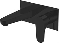 Смеситель для раковины ABBER Eleganz скрытого монтажа, черный (AF8312B) AF8312B