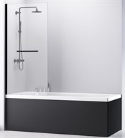 Шторка на ванну ABBER Immer Offen (AG70080B) AG70080B