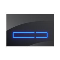 Клавиша смыва AM.PM Touch Pro I0450A38, Черная I0450A38