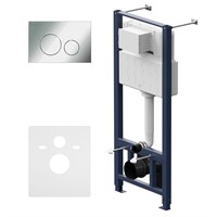Инсталляция AM.PM Pro I012704.9051 для подвесного унитаза с клавишей смыва, Хром I012704.9051