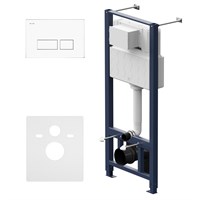 Инсталляция AM.PM Pro I012704.7001 для унитаза с клавишей смыва, Белый глянец I012704.7001
