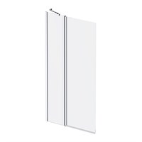 Шторка на ванну AM.PM Gem 80 W90BS-D3W5-140CT профиль, Хром стекло прозрачное W90BS-D3W5-140CT