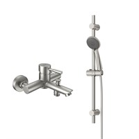 Смеситель для ванны Dorff Logic New D0103030SS Нержавеющая сталь D0103030SS