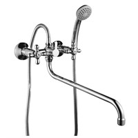 Смеситель для ванны и душа Rossinka H H02-84R, хром H02-84R