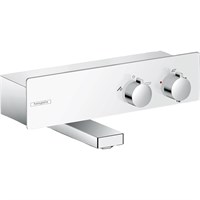 Смеситель для ванны Hansgrohe Shower Tablet 13107400 с термостатом Белый хром