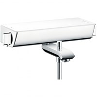 Смеситель для ванны Hansgrohe Ecostat Select 13141400 с термостатом Хром Белый 13141400