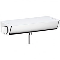 Смеситель для душа Hansgrohe Ecostat Select 13161400 с термостатом Хром Белый 13161400