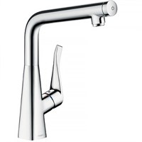 Смеситель для кухни Hansgrohe Metris Select 14883800 Нержавеющая сталь