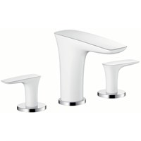 Смеситель для раковины Hansgrohe PuraVida 15073400 Хром Белый 15073400