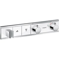 Смеситель для душа Hansgrohe RainSelect 15355400 с термостатом Белый хром