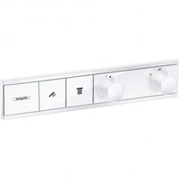 Смеситель для душа Hansgrohe RainSelect 15380700 с термостатом Белый матовый 15380700