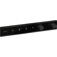 Смеситель для душа Hansgrohe RainSelect 15382670 с термостатом Черный матовый 15382670
