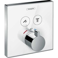 Смеситель для душа Hansgrohe ShowerSelect 15738400 Хром Белый