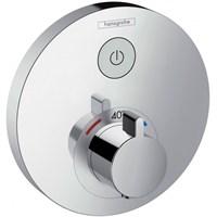 Смеситель для душа Hansgrohe ShowerSelect S 15744000 с термостатом Хром 15744000