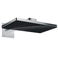 Верхний душ Hansgrohe Rainmarket Select 460 1jet 24003600 Черный хром 24003600
