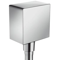 Шланговое подключение Hansgrohe Fixfit Square 26455000 Хром 26455000