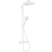 Душевая система Hansgrohe Croma Select S 26890700 с термостатом Белая матовая 26890700