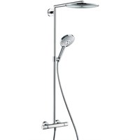 Душевая система Hansgrohe Raindance 27114000 Select Showerpipe 300, термостатическая, хром 27114000