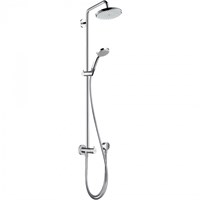 Душевая система Hansgrohe Croma Showerpipe Reno 27224000 без смесителя Хром 27224000