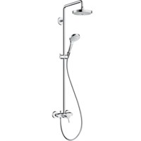 Душевая система Hansgrohe Croma Select S 27255400 Хром Белая