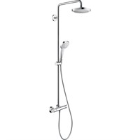 Душевая система Hansgrohe Croma Select E 27257400 Хром Белый