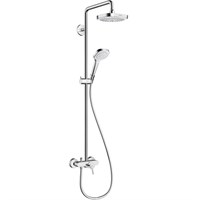 Душевая система Hansgrohe Croma Select E 27258400 Хром Белая 27258400