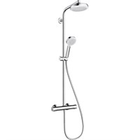 Душевая система Hansgrohe Crometta Showerpipe 27265400 с термостатом Хром