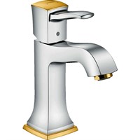 Смеситель для раковины Hansgrohe Metropol Classic 31300090 Хром Золото