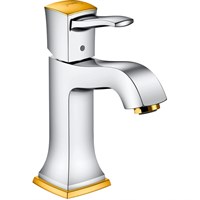 Смеситель для раковины Hansgrohe Metropol Classic 31301090 Хром Золото