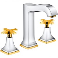 Смеситель для раковины Hansgrohe Metropol Classic 31307090 Хром Золото 31307090