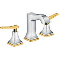 Смеситель для раковины Hansgrohe Metropol Classic 31330090 Хром, Золото