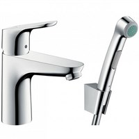 Смеситель для раковины Hansgrohe Focus 31927000 с гигиеническим душем Хром