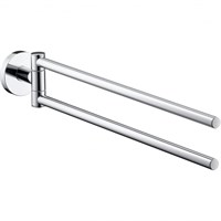 Полотенцедержатель Hansgrohe Logis 40512000 двойной Хром 40512000