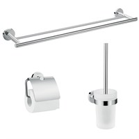 Комплект аксессуаров для ванной комнаты Hansgrohe Logis Universal 41727000 Хром