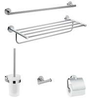Комплект аксессуаров для ванной комнаты Hansgrohe Logis Universal 41728000 Хром 41728000