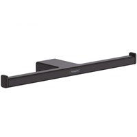 Держатель запасного рулона Hansgrohe AddStoris 41748670 двойной Черный матовый 41748670