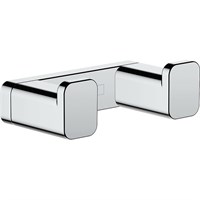 Двойной крючок Hansgrohe AddStoris 41755000 Хром