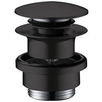 Донный клапан Hansgrohe 50100670 Черный матовый 50100670