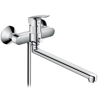 Смеситель для ванны Hansgrohe Logis 71402000 универсальный Хром